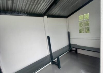 Chetnole Halt Refurbishment of Interior Shelter