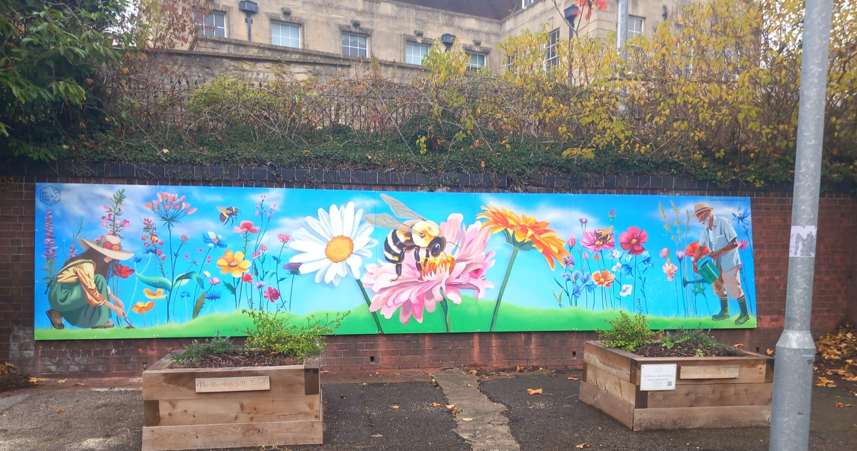 Trowbridge Mural Installation